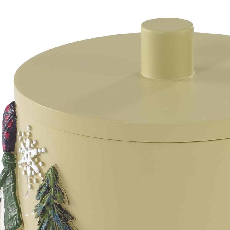 Avanti Linens Snowmen Gathering Jar - Beige