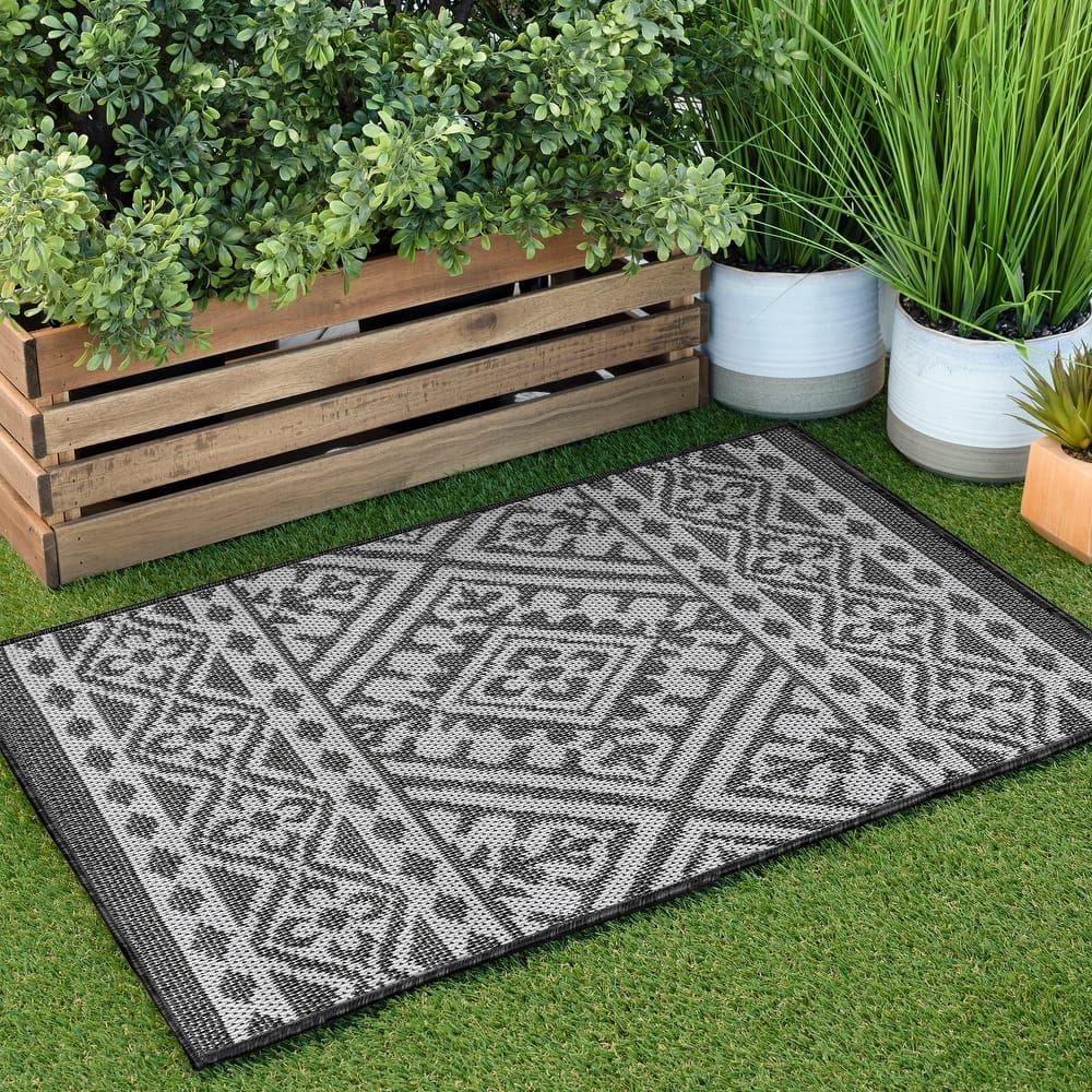 Vision Scandinavian Diamond Indoor/Outdoor Area Rug