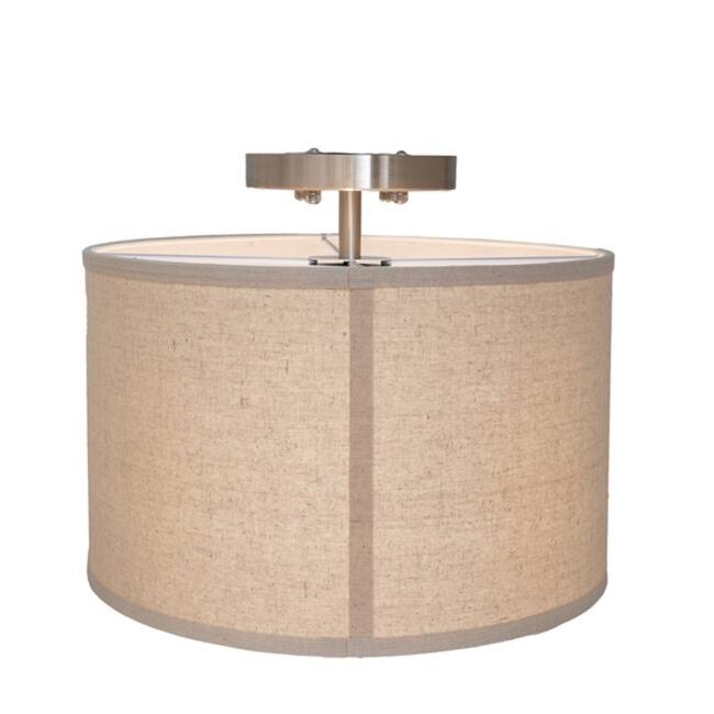 Meyda Tiffany 245492 Cilindro Southland 2 Light 24" Wide Semi-Flush