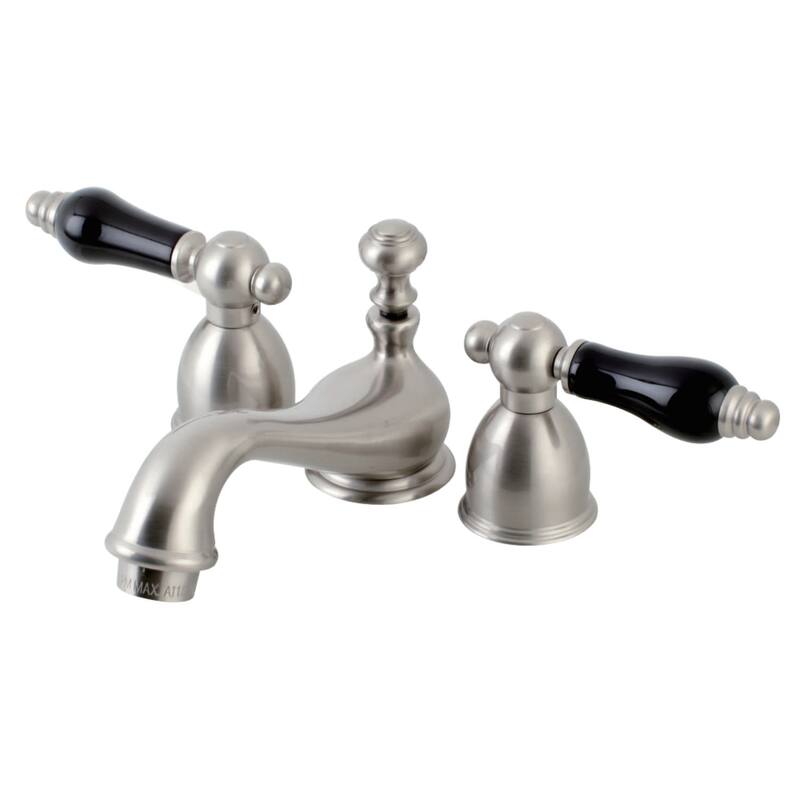 Kingston Brass Duchess 1.2 GPM Widespread Bathroom Faucet with Pop-Up - Brushed Nickel