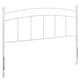 preview thumbnail 14 of 22, Abigail Full Metal Headboard