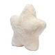 preview thumbnail 3 of 3, Lambs & Ivy Star Pillow Plush - Ultra Soft Creamy White