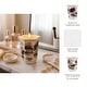 preview thumbnail 16 of 35, Modern Chinoiserie Ceramic Candle - Sage and Eucalyptus Scented
