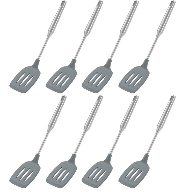 YBM Home Stainless Steel Turner, One-Piece Slotted Turner/Spatula
