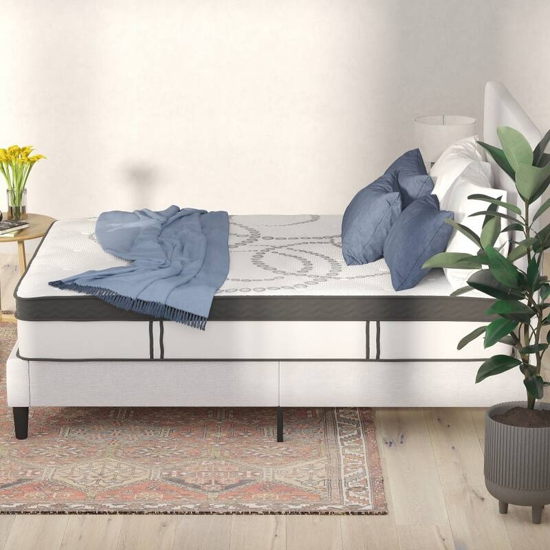 12" Hybrid Pocket Spring Mattress, Mattress in a Box - Premium Mattress