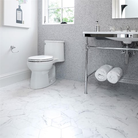 Hexagon Tile Find Great Home Improvement Deals Shopping At Overstock