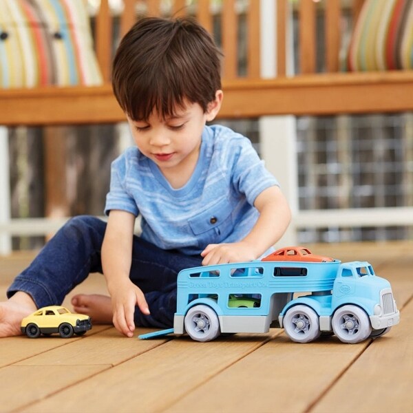 car carrier green toys