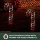 preview thumbnail 10 of 9, Christmas Giant Outdoor LED Lights, 3-Ft. Tall Candy Cane - N/A