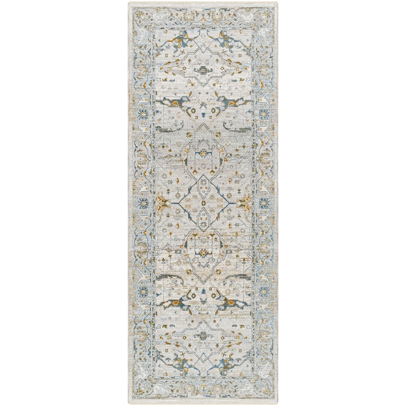 Livabliss Transitional Dresden Medallion Area Rug