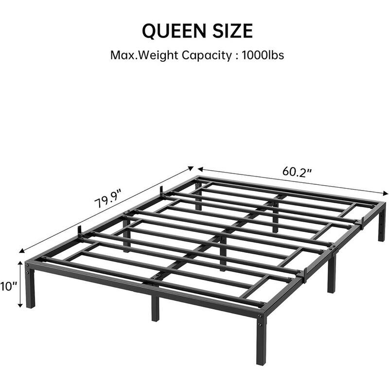 Simple and easy to install iron bed frame