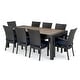 preview thumbnail 29 of 47, Deco 9 Piece Aluminum Outdoor Patio Dining Set