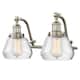 Option Satin Brushed Nickel / Clear