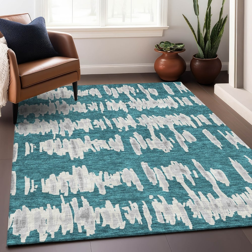 Premium Washable Super Soft Modern Pulse Mayfield Rug