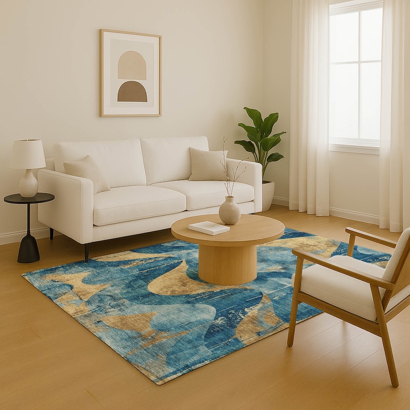 Premium Washable Super Soft Contemporary Mayfield Rug