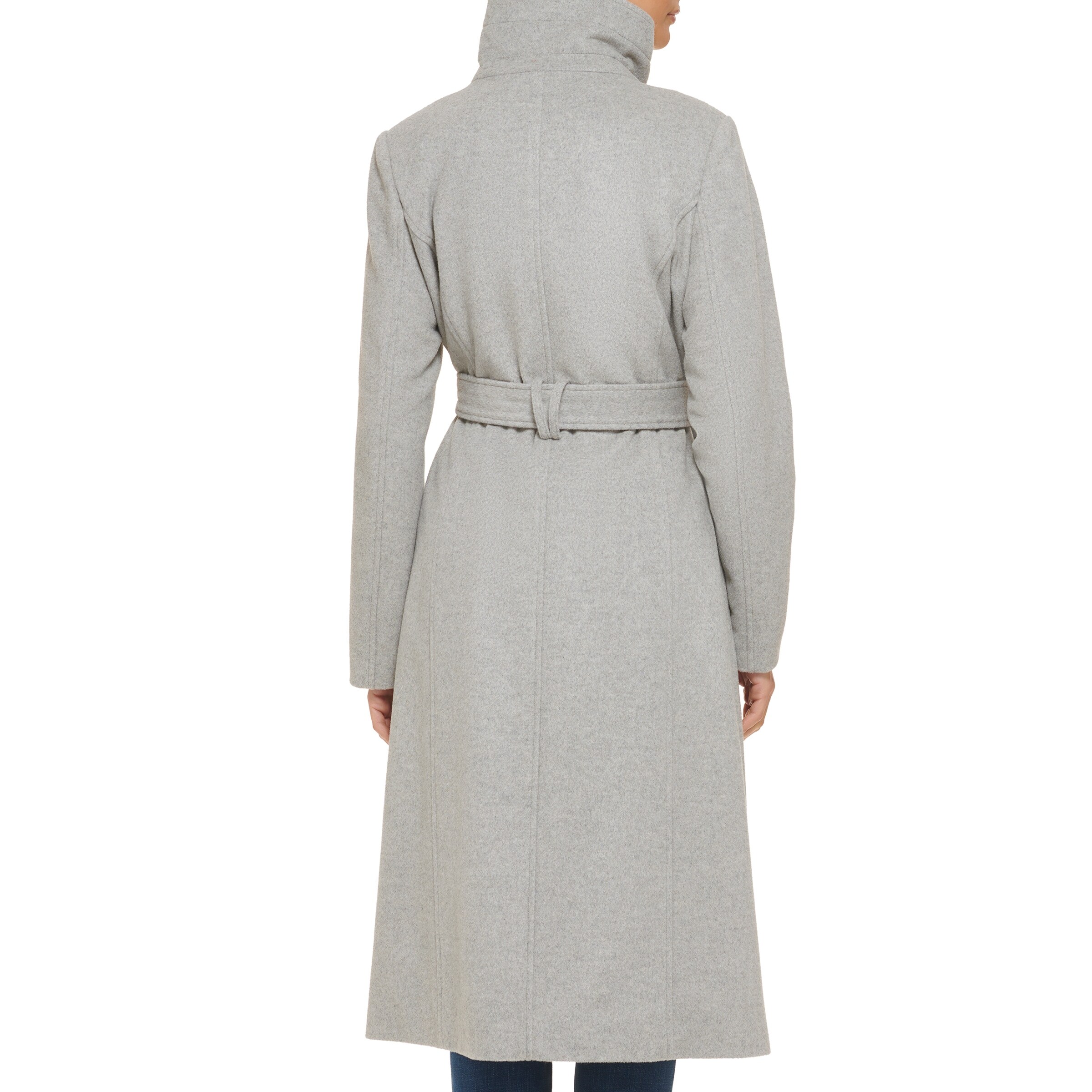 ジャケット・アウター epine volume wool tailored coat Cole-Haan-Women's-Wool-Blend-