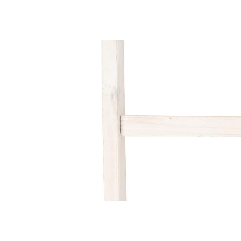 Decorative Fir Wood Ladder with 6 Rungs