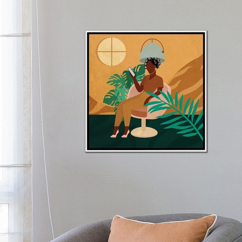 iCanvas "Salon No. 3" by Domonique Brown Framed Canvas Print