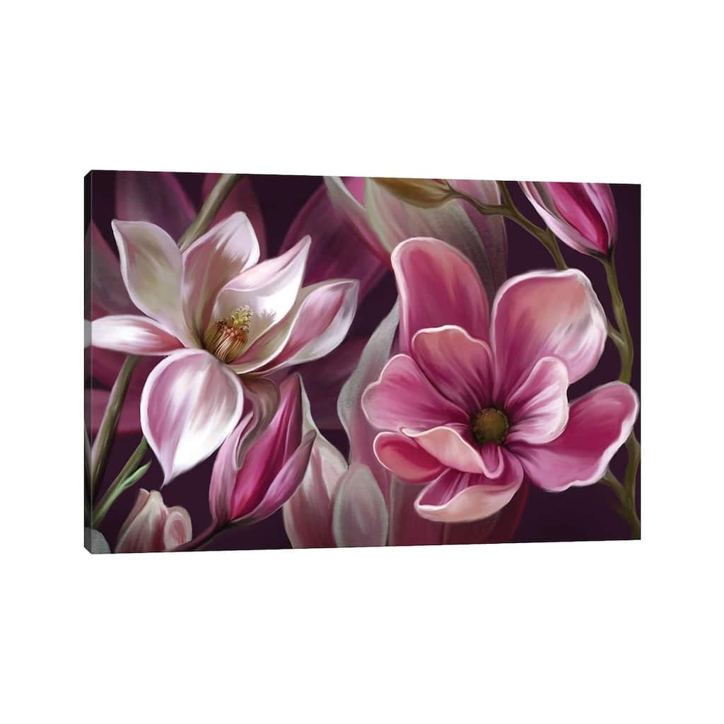 iCanvas "Pink Magnolia" by Juliana Loomer Canvas Print