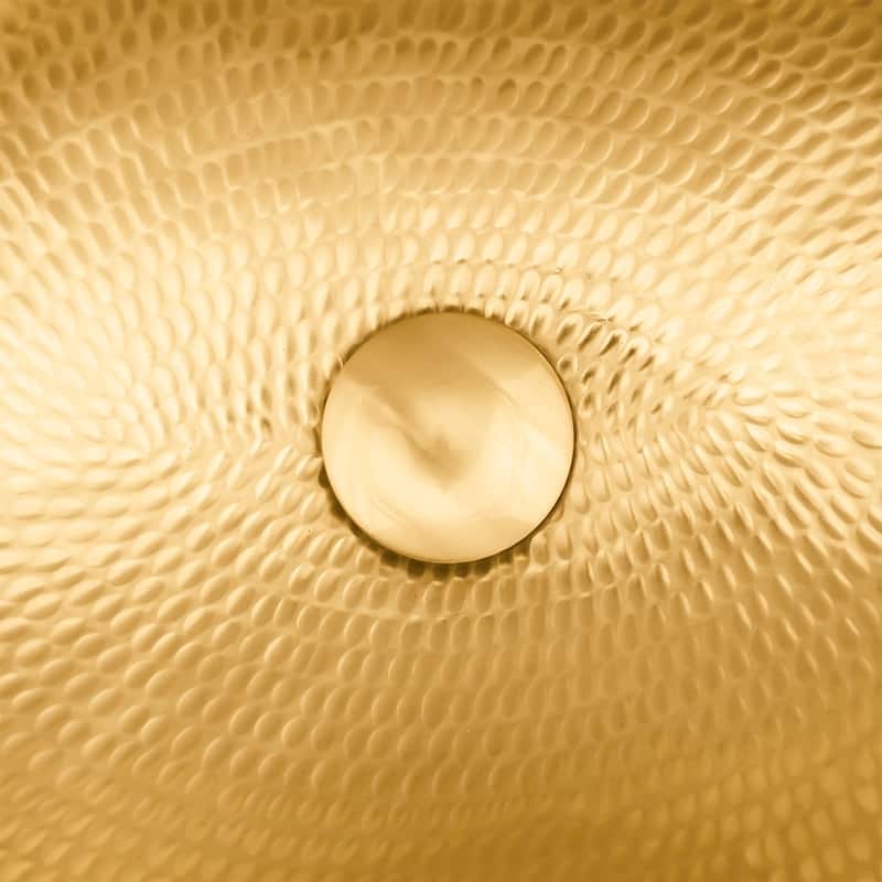 1.5-in Non-Overflow Pop-up Bathroom Sink Drain in Polished Brass (D-208PB)