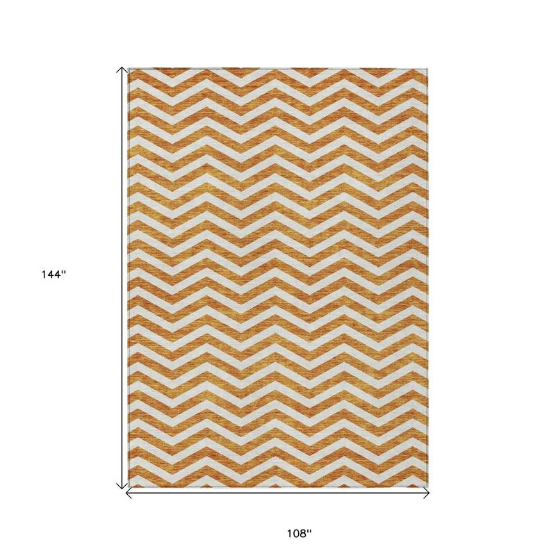 HomeRoots Chevron Transitional Rectangle Outdoor Rug