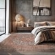 preview thumbnail 52 of 76, Traditional Flat Pile Washable Rug – Pet Friendly, Non-Slip, Ideal for Living Room, Entryway, or Bedroom