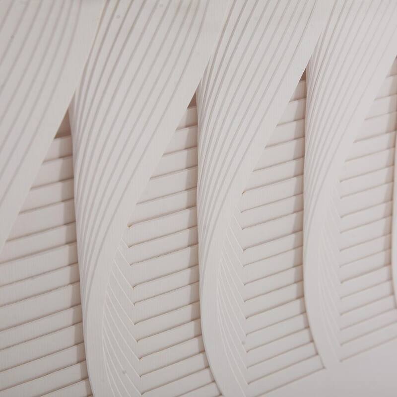 Dimensional Paper Twist Shadowbox Art