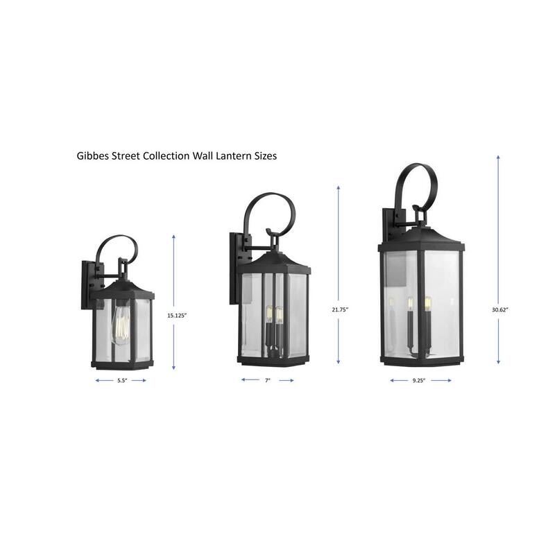 Gibbes Street Collection One-Light Small Wall Lantern - 5.5 in x 7 in x 15.125 in