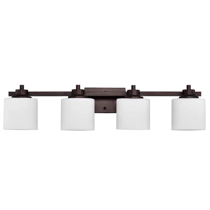 4-light Oil Rubbed Bronze Bath/ Vanity Light