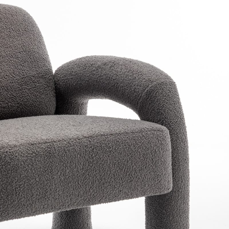 SEYNAR Modern Unique Design Upholstered Accent Chair for Living Room