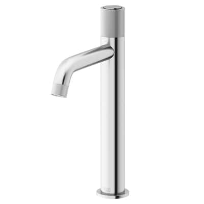 VIGO Apollo 12" H Single Handle Single Hole Bathroom Vessel Faucet