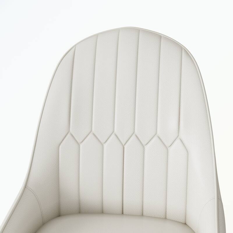 Modern Leather Dining Chair Set of 2