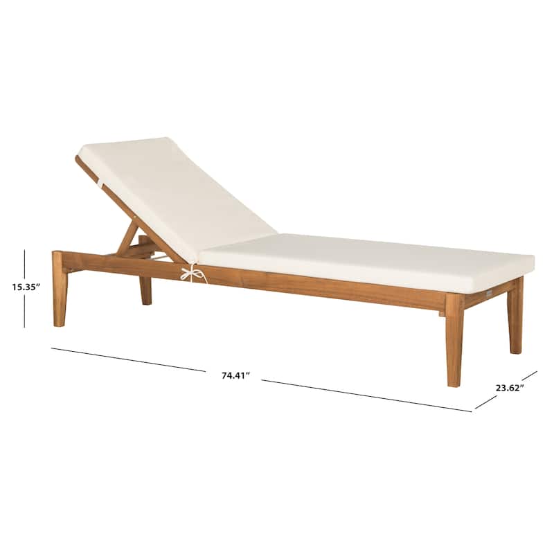 SAFAVIEH Outdoor Walti Chaise Lounge Chair