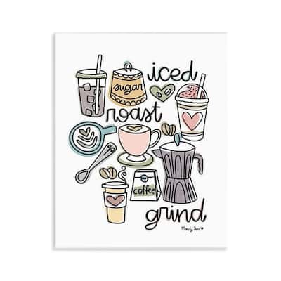 Stupell Various Coffee Types Trend Wall Plaque Art Design By Mandy Ford Art + Illustration