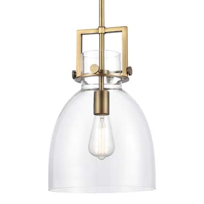 Innovations Lighting 411-1SM-12-10-Newton Bell-Pendant Newton Bell 10"