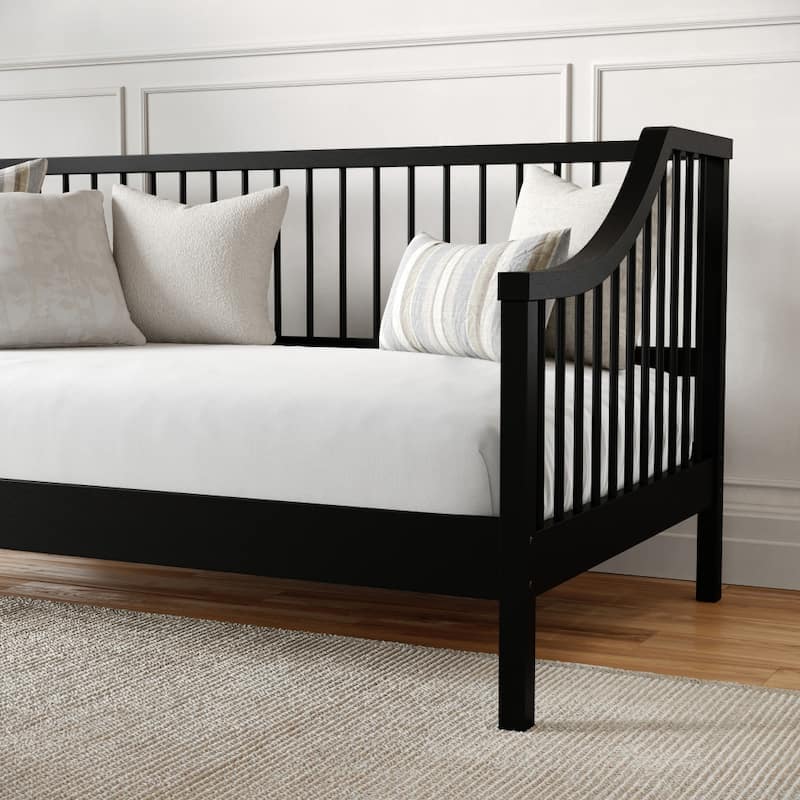Martha Stewart Solid Wood Platform Daybed with Wooden Spindles