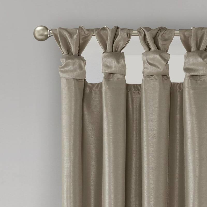 Twist Tab Total Blackout Window Curtain Panel
