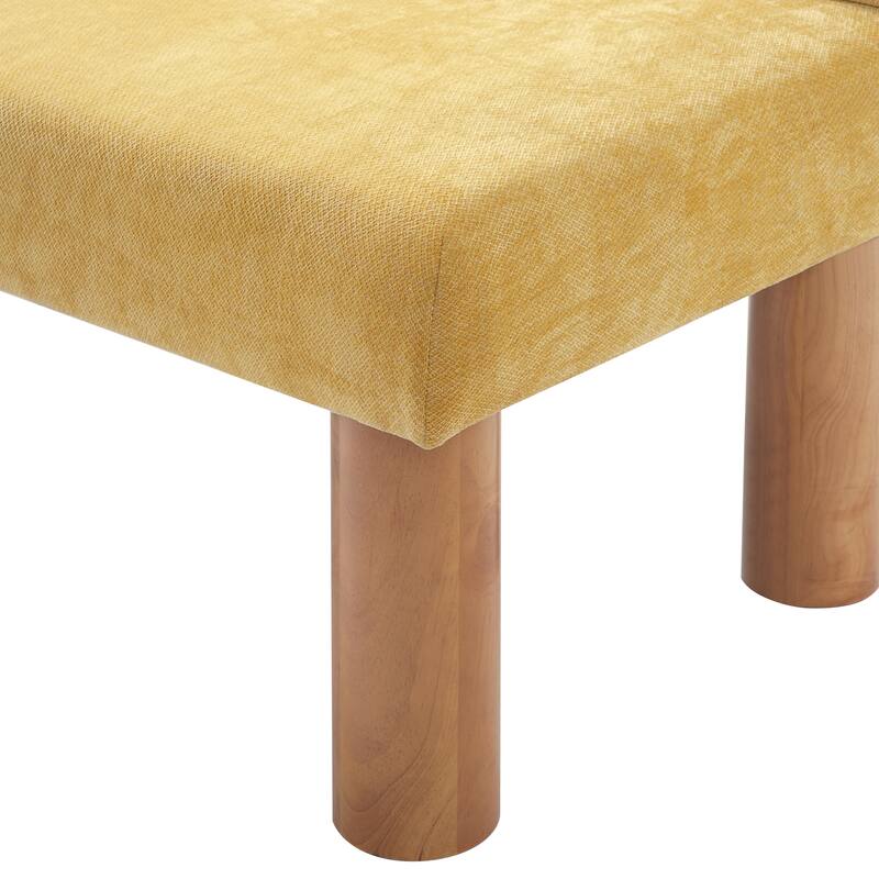 Christopher Knight Home - Modern Upholstered Dining Bench with Padded Seat and Backrest