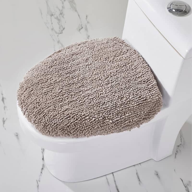 Better Trends Hugo Collection 100% Cotton Tufted Bath Rugs with Chevron Patterns, High Absorbency, Anti-Skid, Easy to Clean