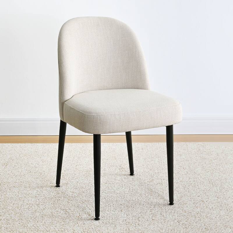 Linen Upholstered Dining Chair(Set of 2)