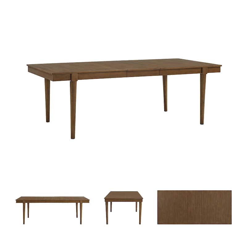 Signature Design by Ashley Lyncott Brown Dining Extension Table - 42" W x 92" D x 30.25" H