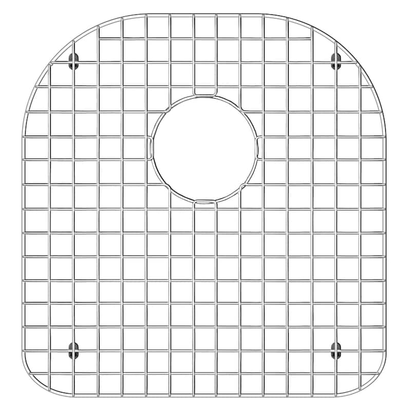 Whitehaus Matching Grid for Large Bowl of Model WHNAPD3322 - Stainless Steel - Stainless Steel