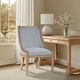 preview thumbnail 39 of 60, Martha Stewart Bedford Elmcrest Upholstered Dining Chair with Nailhead Trim