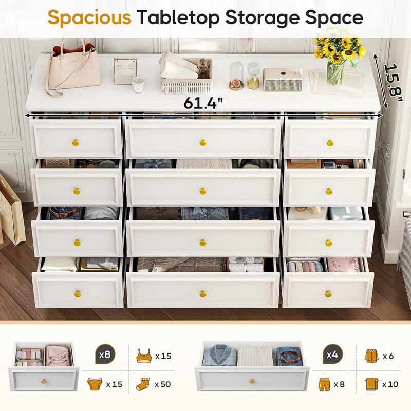 Dresser for Bedroom Dressers & Chests of Drawers Storage Organizer
