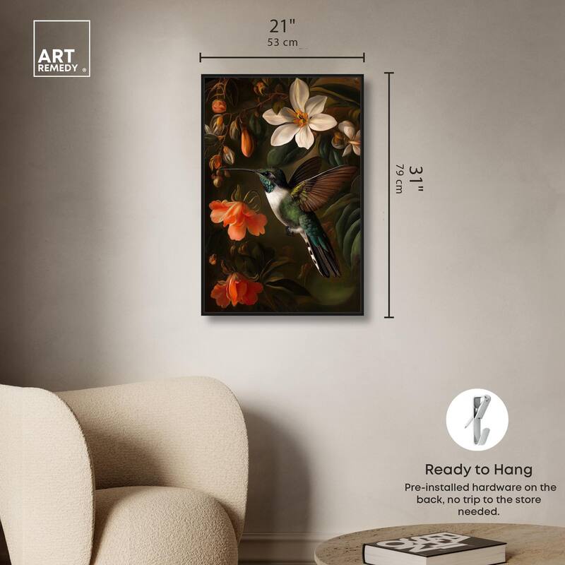 Nectar Thief I Canvas by Art Remedy