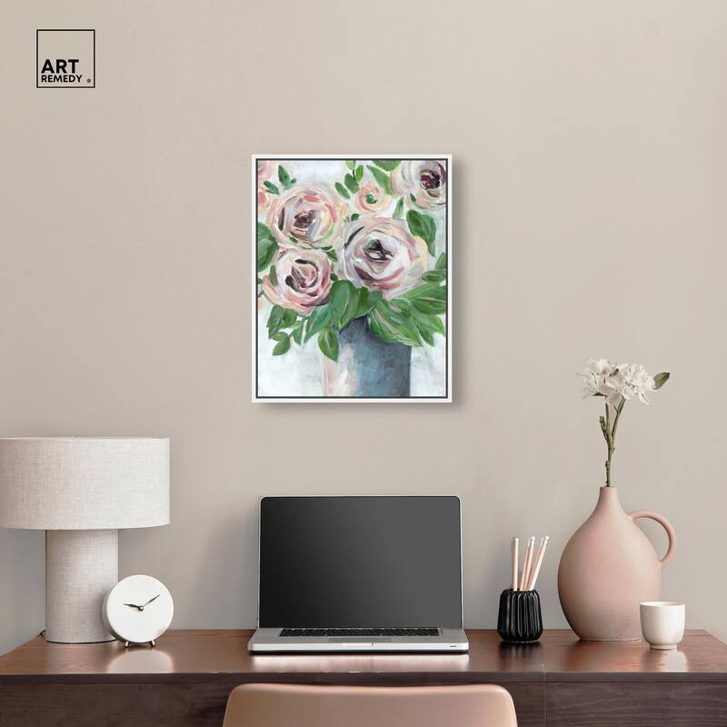 Flowers from my Garden Canvas by Art Remedy