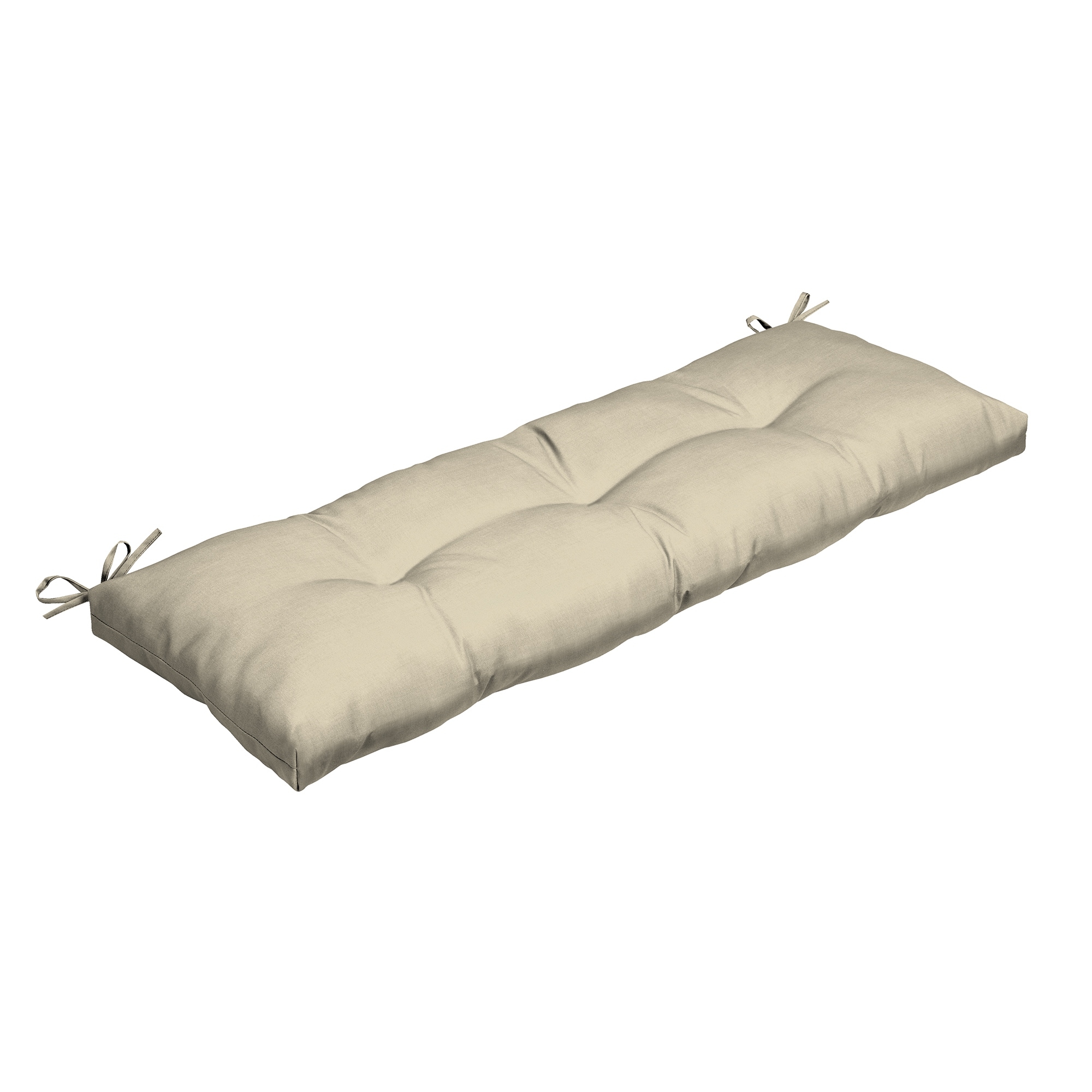 ARDEN Outdoor Plush Modern Tufted Bench Cushion, 48 x 18