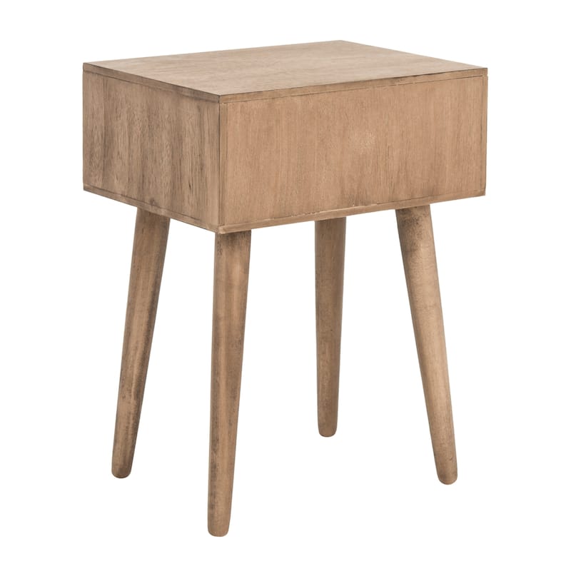 SAFAVIEH Fraida 1-Drawer Side Table - 15.8" x 11.8" x 20.8" - 16Wx12Dx21H
