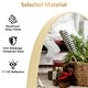 preview thumbnail 31 of 42, 64"x21" Full Length Floor Mirror with Stand Aluminum Alloy Frame,Wall-Mounted Mirror