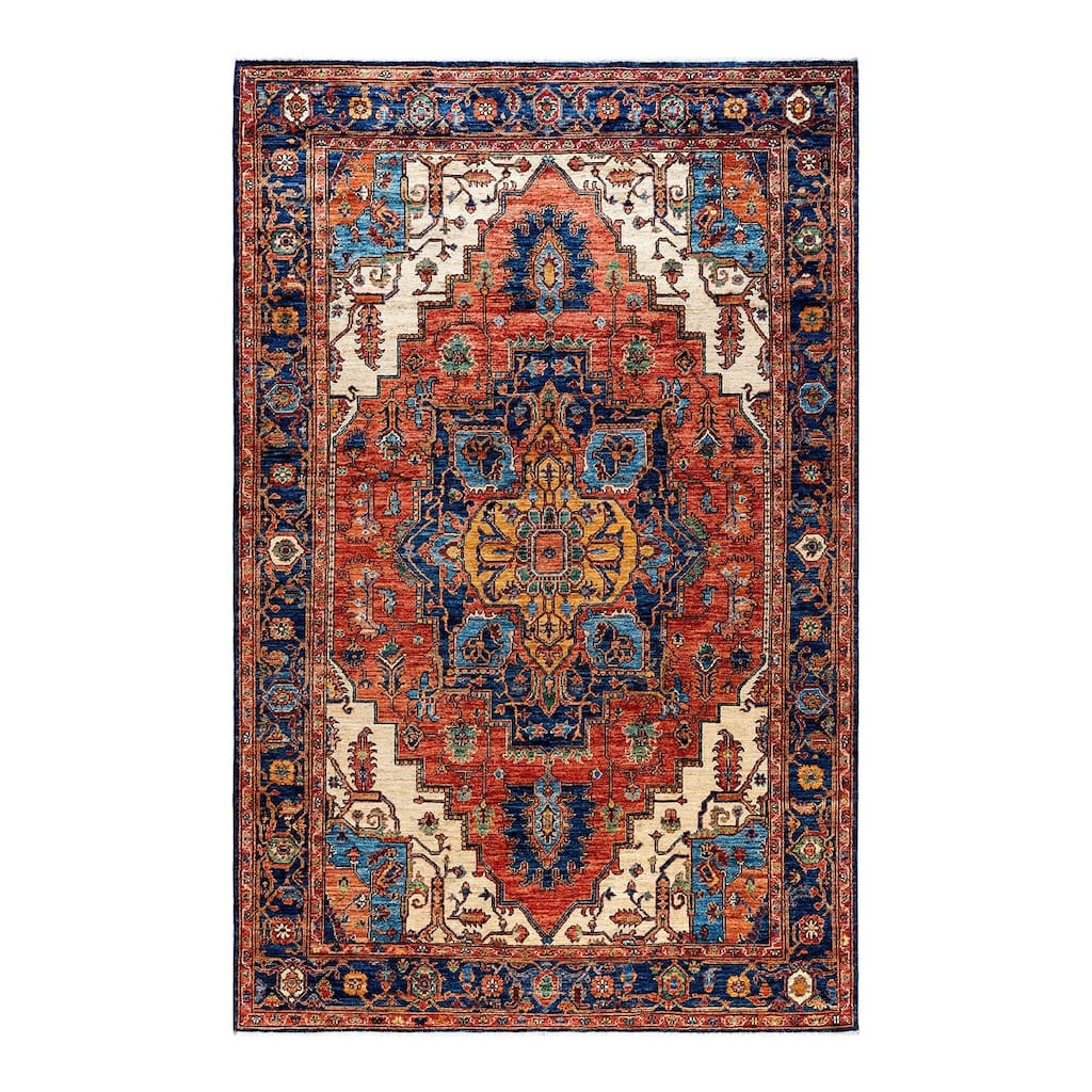 Serapi, One-of-a-Kind Hand-Knotted Area Rug - 5' 10" x 9' 1"