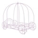 preview thumbnail 1 of 9, Furniture of America Royal Kids Metal Twin Carriage Bed Purple
